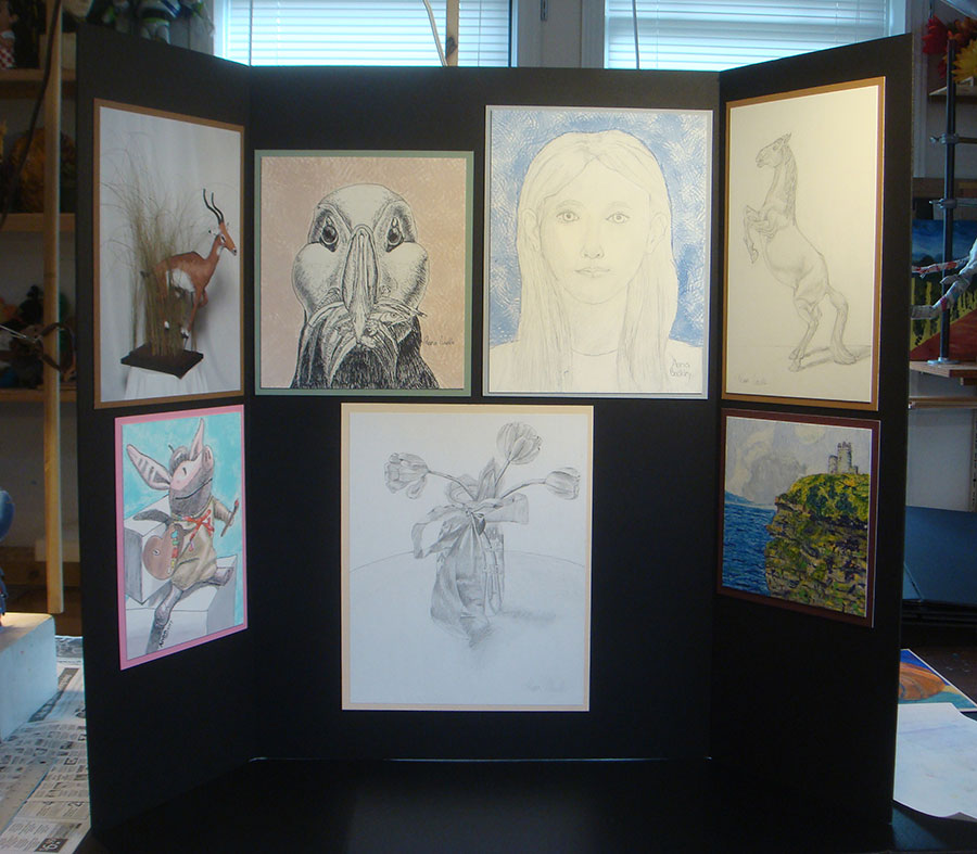 art school portfolio preparation for SOA Cario Rawlings