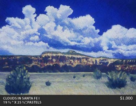 Clouds in Santa Fe I