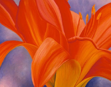 Lillies Painting